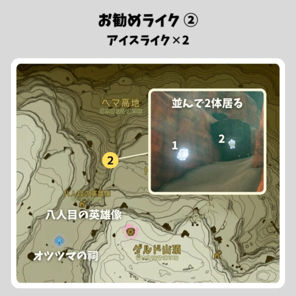 ゲルドの弓と盾-お勧めライク①