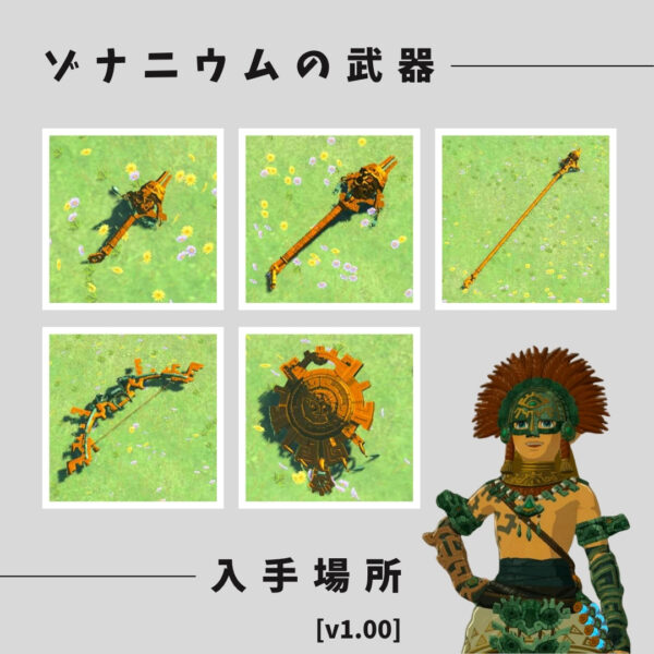 ゾナニウムの武器入手場所-表紙